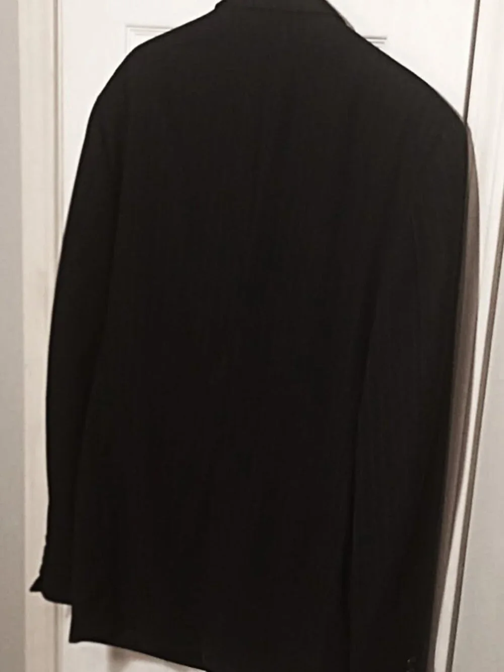 Stafford Men Charcoal Pinstripe 2 Piece Suit  44L